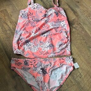NEW Motherhood Maternity Tankini Swimsuit